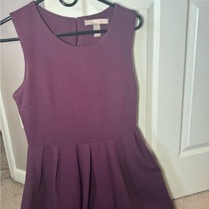 Purple dress